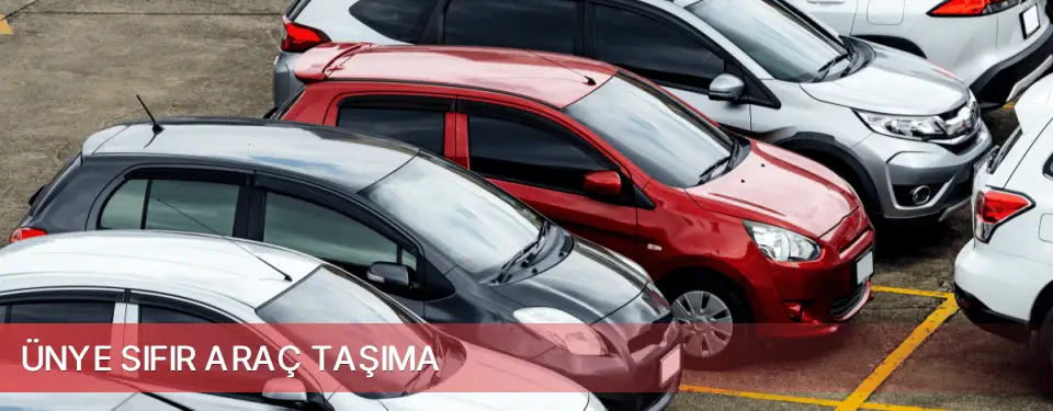 Ünye İlçemi Sıfır Araç Taşıma